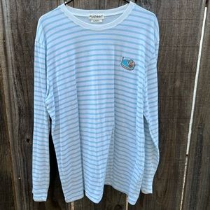 Pusheen striped long sleeve top